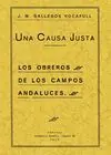 UNA CAUSA JUSTA, LOS OBREROS DE LOS CAMPOS ANDALUC Precio Económico
