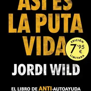 Certificado ASI ES LA PUTA VIDA (LIMITED). EL LIBRO DE ANTI-AUTOAYUDA