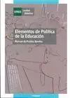 ELEMENTOS DE POLÍTICA DE LA EDUCACIÓN Económico