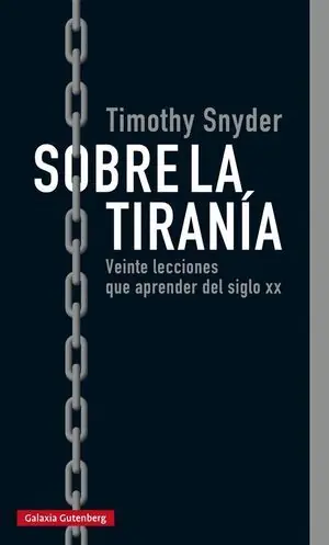 Certificado SOBRE LA TIRANIA