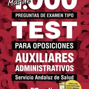 Bestseller Auxiliares Administrativos del SAS. Más de 1.000 preguntas de examen tipo test. - Librería Oxford