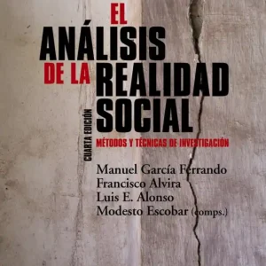 El análisis de la realidad social - Librería Oxford Ordenar Ahora Mismo