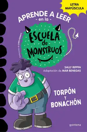 ESCUELA DE MONSTRUOS 9 (TORPON Y BONACH). EN LETRA MAYÚSCULA PARA APRENDER A LEER (LIBROS PARA NIÑOS A PARTIR DE 5 AÑOS) Hecho A Mano