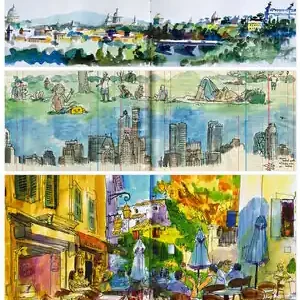 URBAN SKETCHING. GUÍA COMPLETA DE TÉCNICAS DE DIBUJO URBANO Descuento
